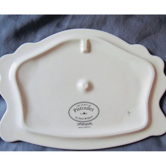 Vintage Pfaltzgraff, Ceramic Plate, Decorative Plate, Trivet, Pistoulet Design, - Picture 3 of 4